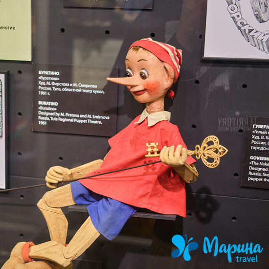 Экскурсия для малышей в музей Буратино-Пиноккио