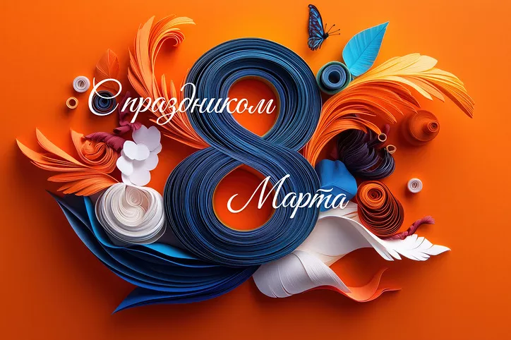 С праздником 8 Марта!